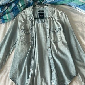 American Eagle slim fit, size small, fake denim